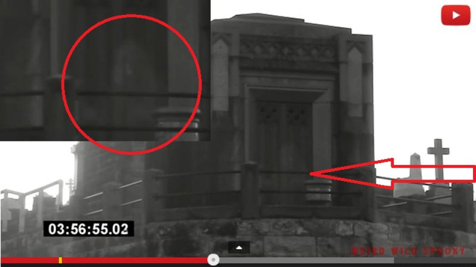Призрачно видео от Софийските гробища стресна французите!