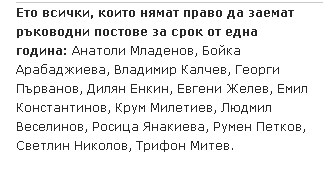 БСП не посмя да изгони Първанов и Петков, сложи ги в "черен списък" (Вижте го целия)