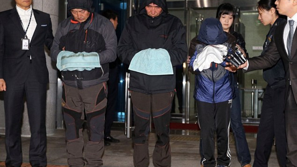 Капитанът на потъналия корейски ферибот се отървал без никакви наранявания