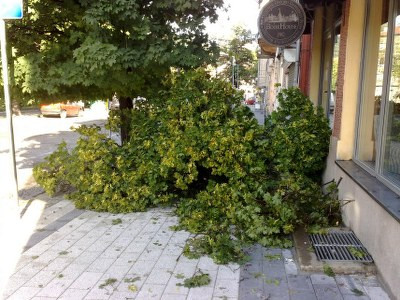 Бедствие в Пловдив, бури удавиха града през уикенда