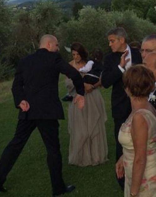 Джордж Клуни - гост на сватбата на Венцислава Павлова (Снимки)