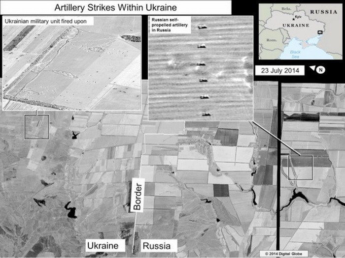 САЩ: Русия атакува Украйна от своя територия (Снимки)