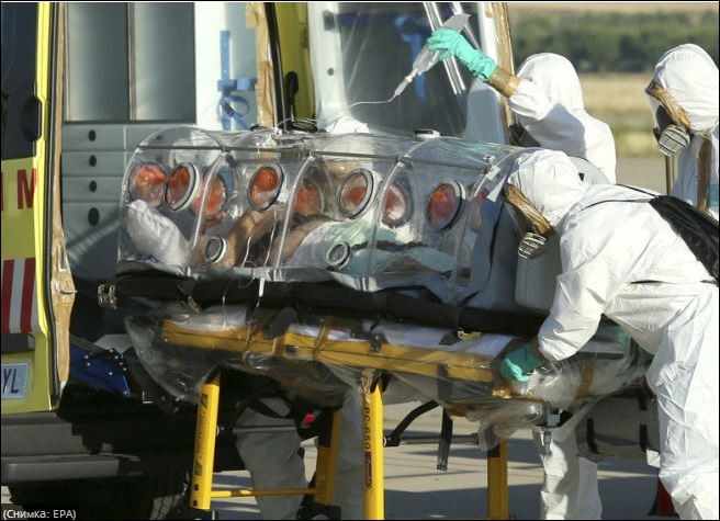 Ебола нахлу в Европа, първи случай в Испания