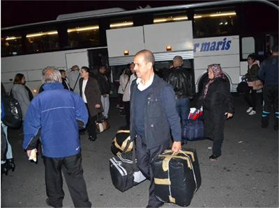 Започна се! Първите автобуси от Турция пристигнаха за изборите
