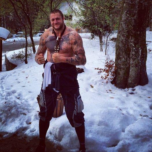 Любомир Симеонов тренира в снега на Витоша