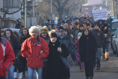 Протести в Горна Баня! (Окупираха Околовръстното)