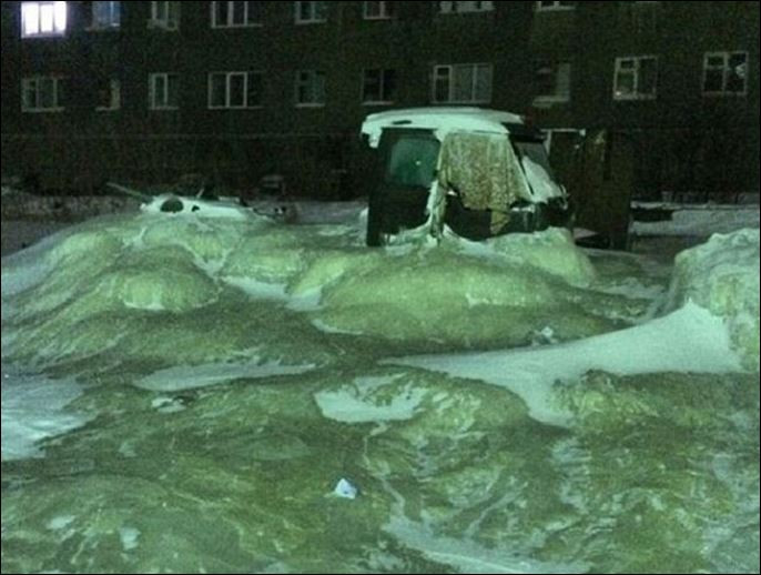 Леден ад в Сибир! Град замръзна за броени часове