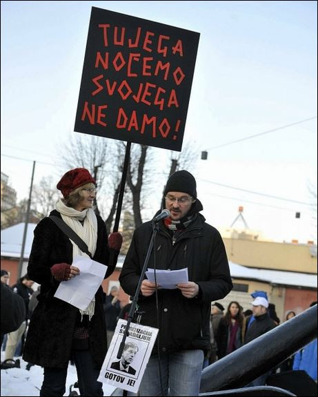 Протести в Словения срещу приватизацията: Държавата не се продава!