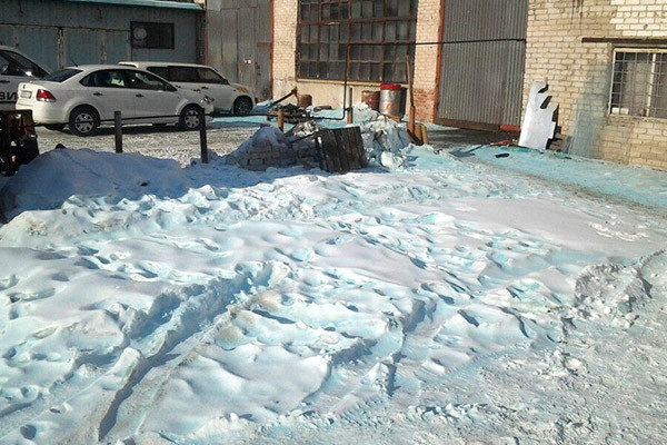 Нова мистерия в Сибир: Син сняг над Челябинск