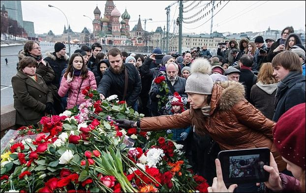 Убийството на Борис Немцов предизвика масови протести в Русия