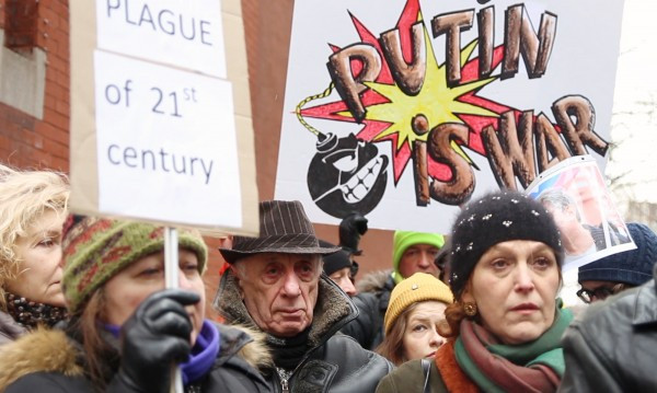 Демонстрации срещу Путин в Ню Йорк заради смъртта на Немцов