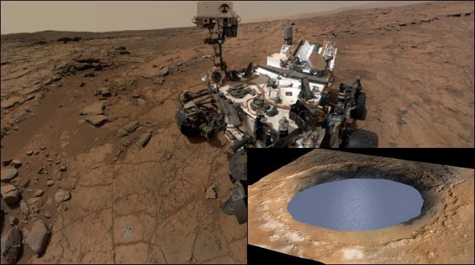 Curiosity с невероятно откритие на Марс: Има басейни с течна вода