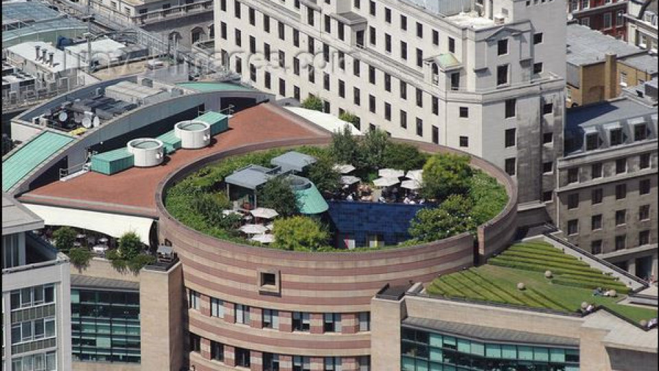 Франция бори глобалното затопляне с покривни градини