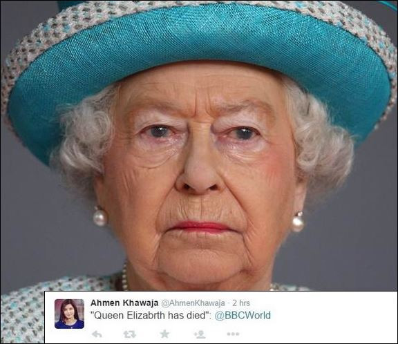 Би Би Си „убиха“ кралица Елизабет! (Новината побърка Англия)