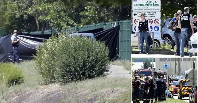 Ислямска държава с нов атентат във Франция (Нападнаха фабрика в Лион)