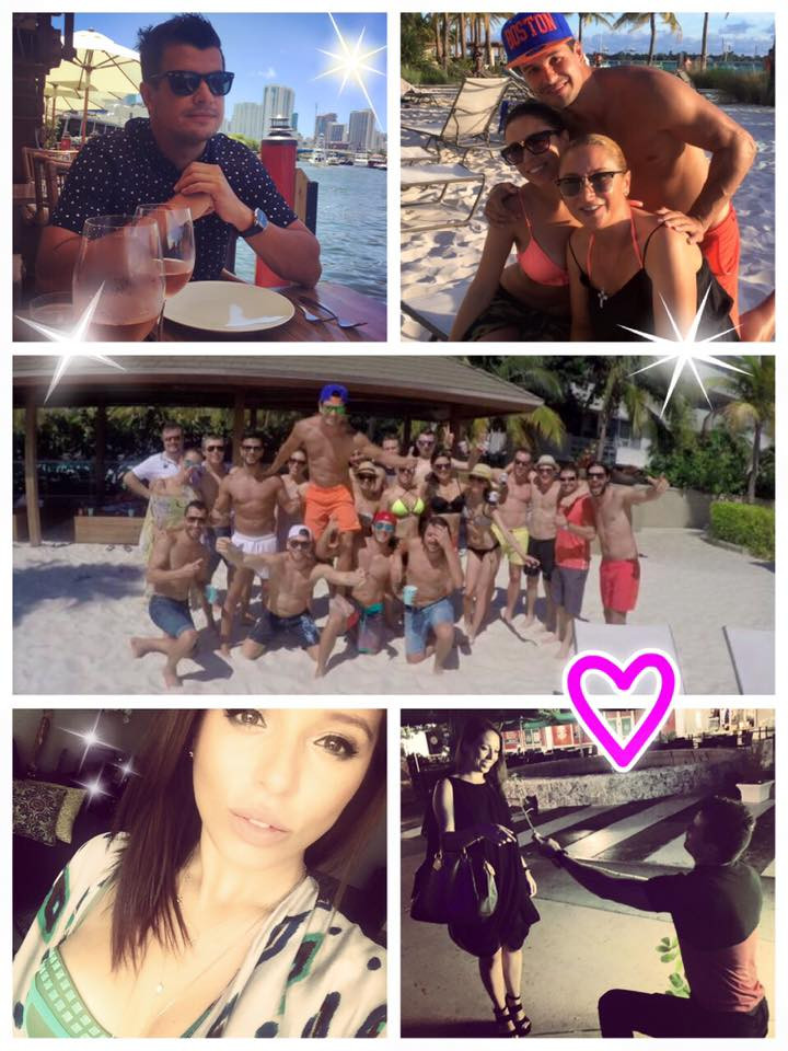 Мика Стоичкова показа любимия си: Виж плажното им парти в Маями!