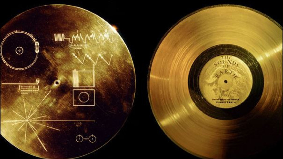 НАСА пусна онлайн посланията за извънземните от Voyager