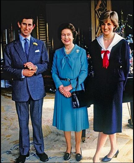 Кралица Елизабет с тайно признание за брака на Чарлз и Даяна