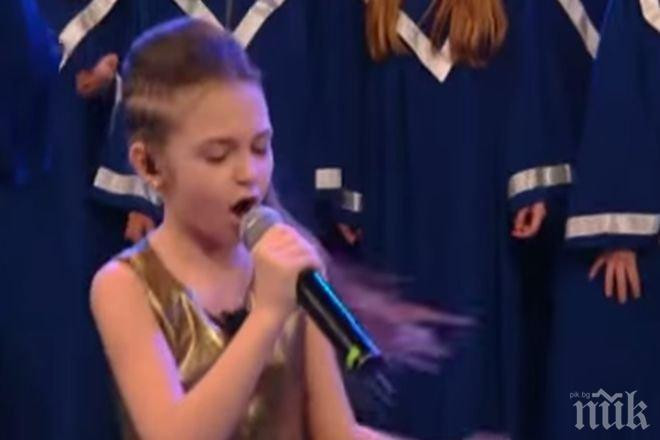 Прекрасната Крисия представи химна на детската Евровизия! (ВИДЕО)