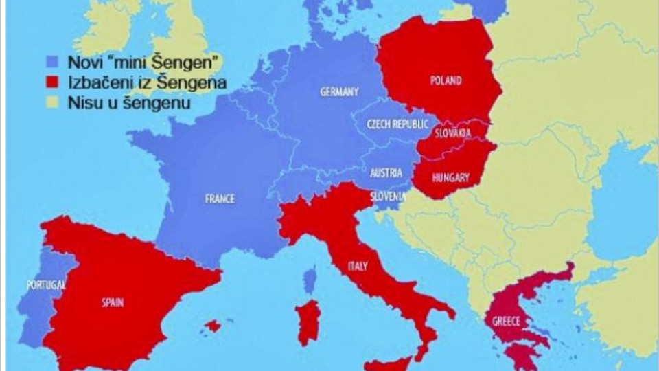 Малкият Шенген: Разпада ли се ЕС?