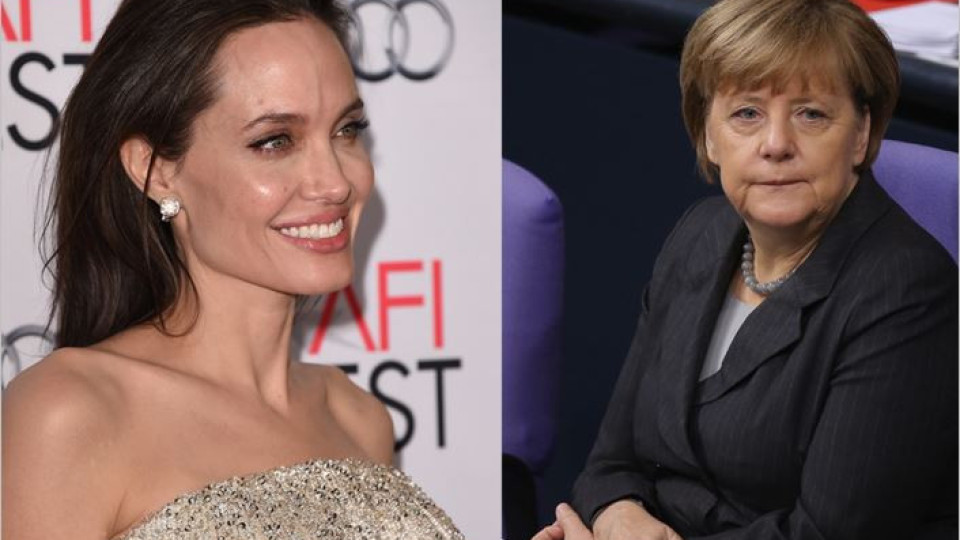 Анджелина Джоли възхитена от Меркел: Тя направи толкова за бежанците