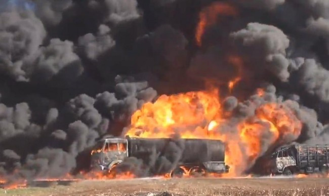 Ердоган бесен! Русия отново удари по петролните конвои