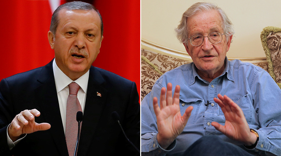 Ноам Чомски на война срещу Ердоган: Вие убихте свободата!