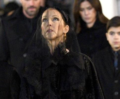 Селин Дион се оттегля от сцената след смъртта на Рене