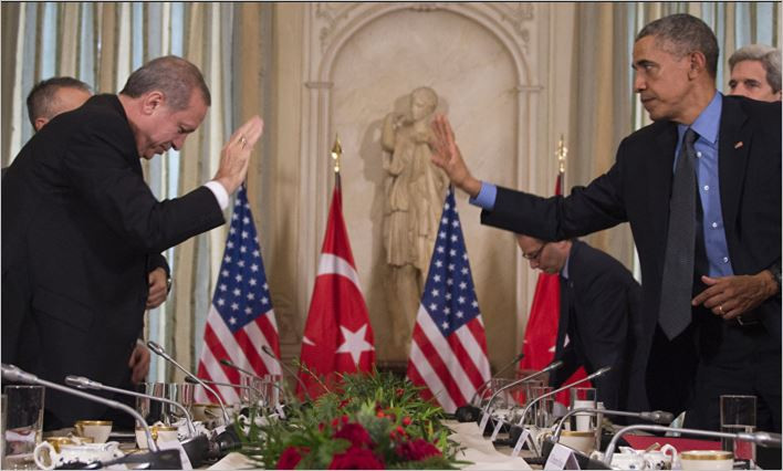 Ердоган бесен на Обама: Да не ми се меси за свободния печат!