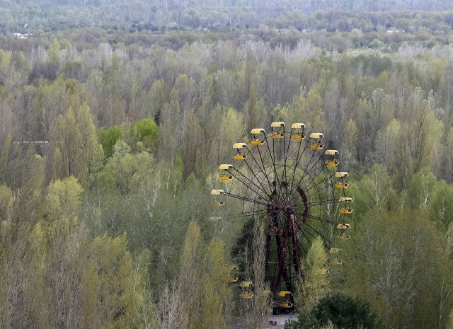 Припят 30 години след Чернобил - мъртвешка тишина (Снимки)