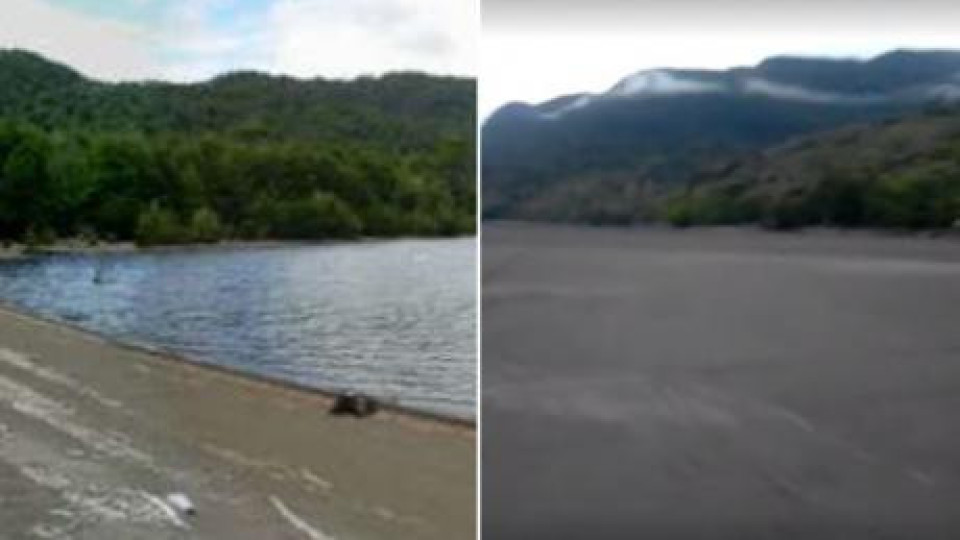 Мистерия! Езеро в Южна Америка изчезна мистериозно