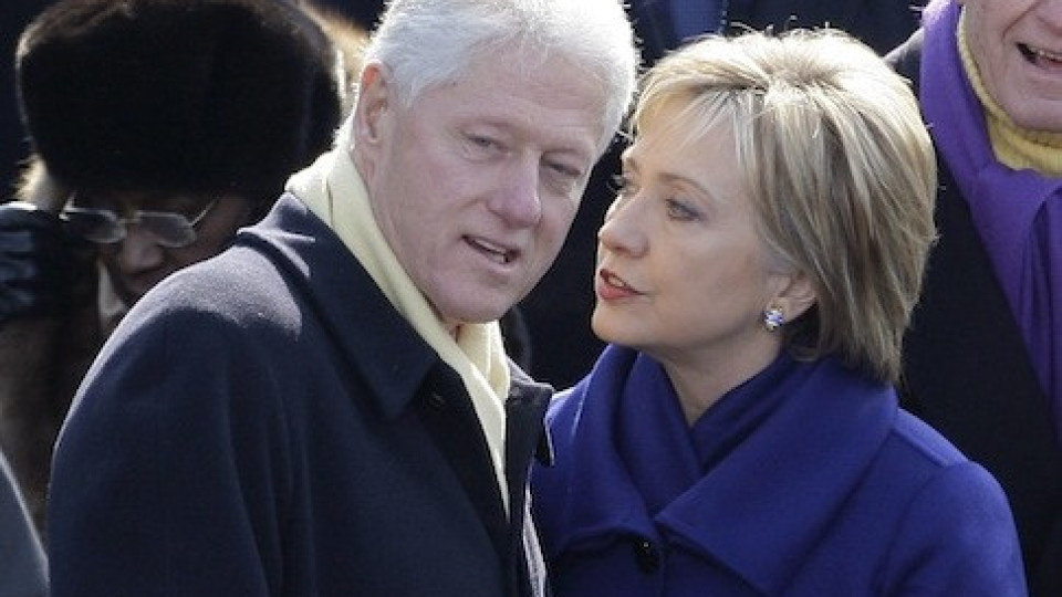 Разкритие: Хилари Клинтън пребивала от бой Бил