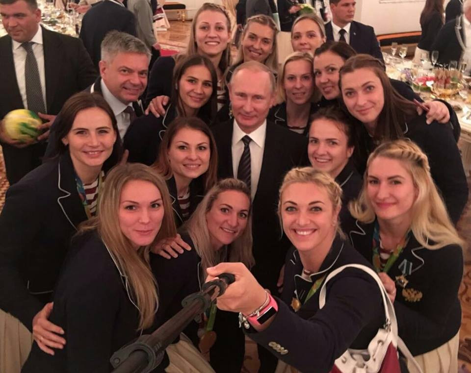 Селфито с Путин хит след Олимпиадата