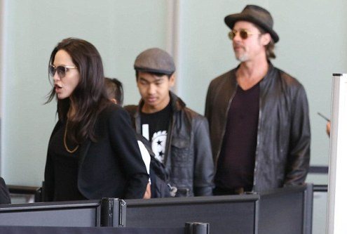 Анджелина Джоли поискала развод заради кавга между Брад и Мадокс