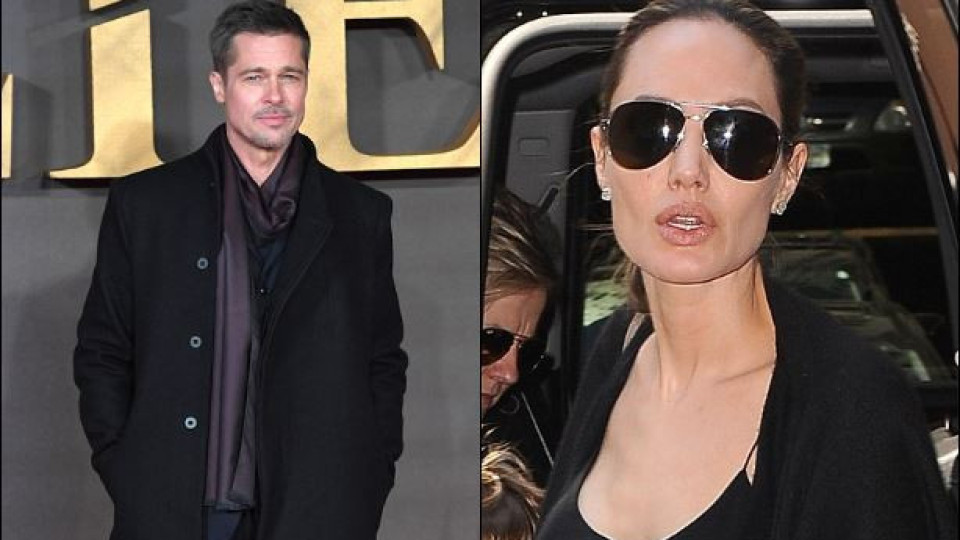 Брад Пит захапа Анджелина Джоли: Очевидно не е способна на отговорност и самоконтрол