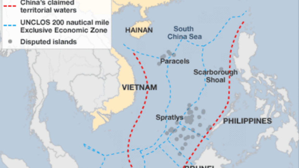 Китай наложи контрол над Южнокитайско море