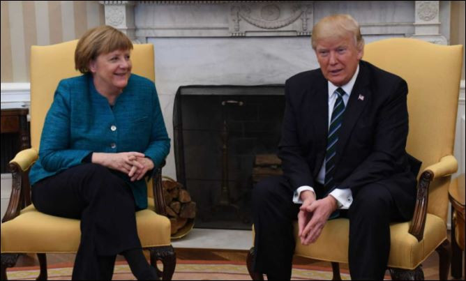 Вашингтон замаза гафа на Тръмп с Меркел: Той просто не я чу!