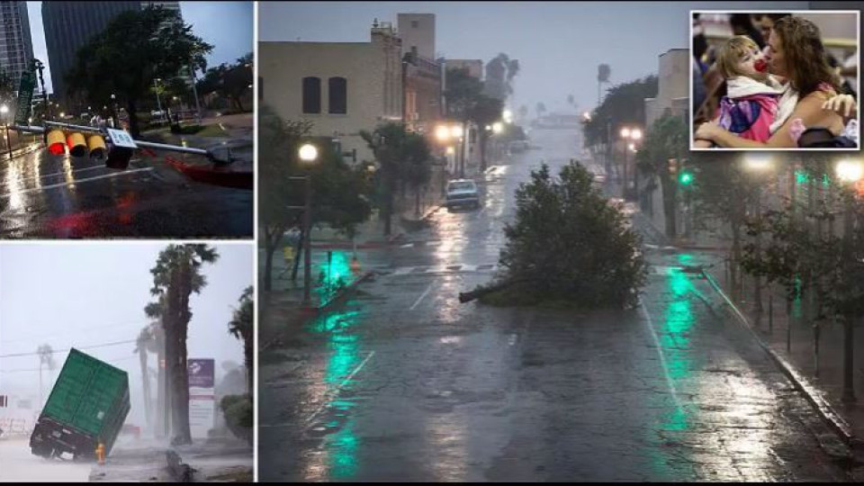 Ураганът Харви помете Тексас (Снимки и видео от бурята)