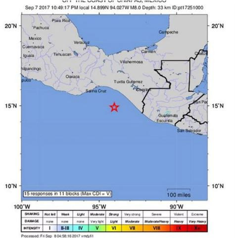 Земетресение от 8 по Рихтер удари Мексико, но най-страшното предстои!