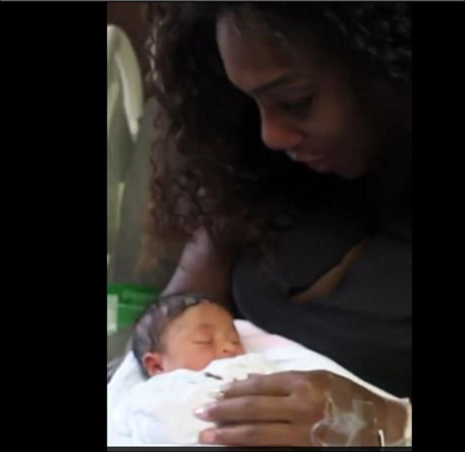 Серина Уилямс показа бебето за първи път: Едва не я загубих!