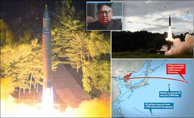 Ким Чен Ун заплаши: Ще ударим Гуам! (Япония обяви извънредно положение)