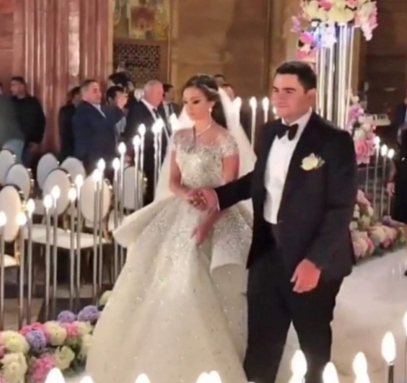 Арменският богаташ Карапетян подари на сина си сватбена приказка (Вижте снимки от венчавката)