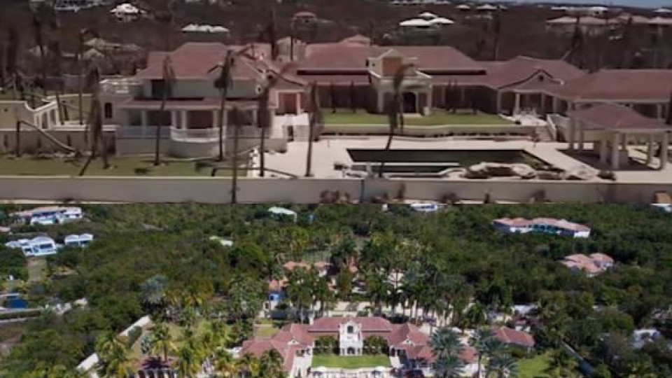 Отмъщението на "Ирма": Ураганът опита да отнесе двореца на Тръмп (Вижте имението след бурята)