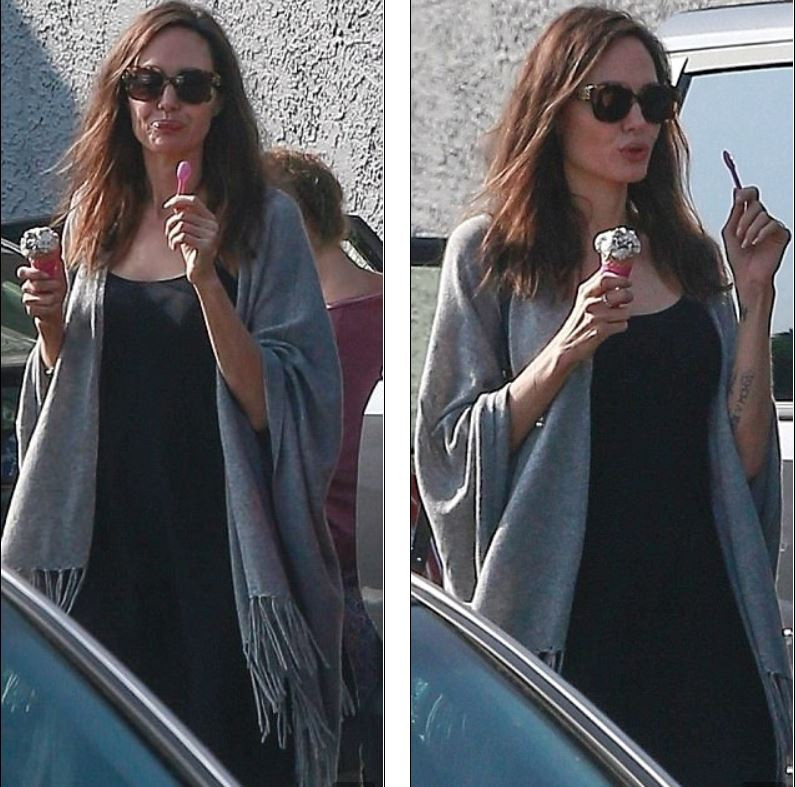 Анджелина Джоли сияе щастлива и свободна (Вижте я след развода)