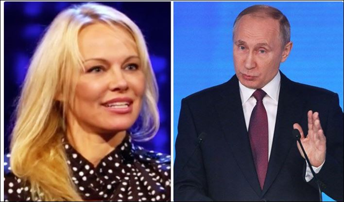 Памела Андерсън проговори за Владимир Путин (Имала ли е връзка с руския президент?)