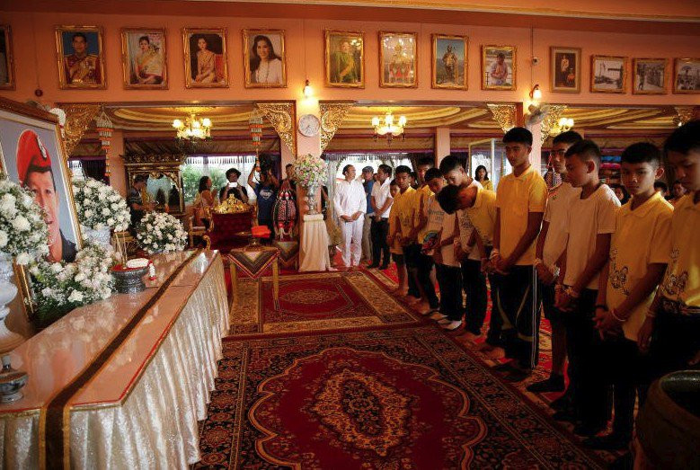Скриха спасените деца от Тайланд 9 дни в манастир (Вижте защо)