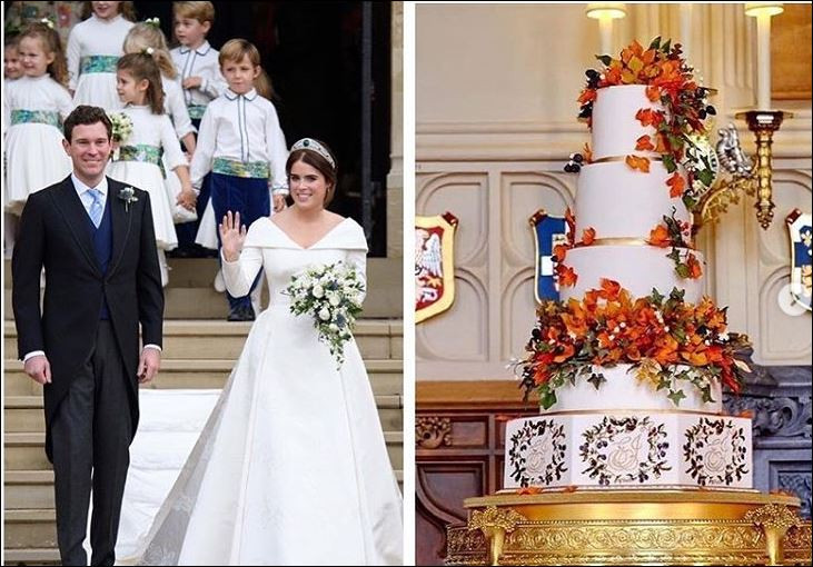 Сватбената торта на принцеса Йожени предизвика фурор в мрежата (+ Още снимки от тържеството)