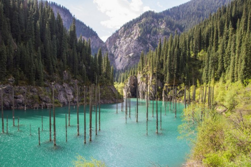 Загадката Каинди (Какво се скрие зад магическото езеро в Казахстан)