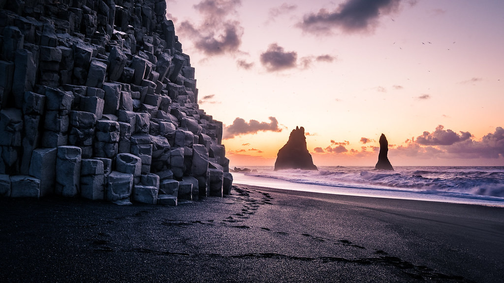 Черните плажове на Исландия - красиви, но смъртоносни сн. Flickr 