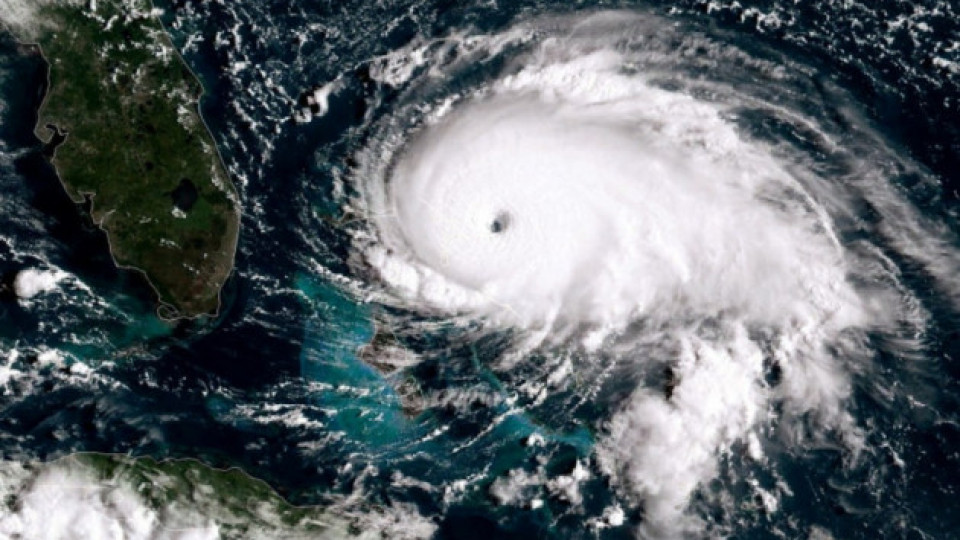 Синоптиците прогнозират, че ураганът „Дориан“ ще обърка времето над България